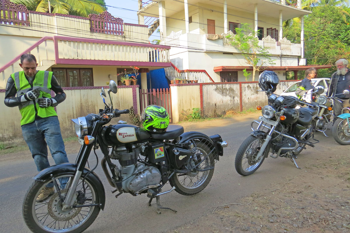 Kerala by motorcycle